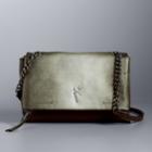 Simply Vera Vera Wang Garrison Double Entry Flap Crossbody Bag, Women's, Brown
