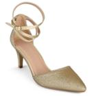 Journee Collection Luela Women's High Heels, Girl's, Size: 7, Gold