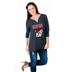 Women's Gameday Couture Georgia Bulldogs Back Panel Oversized Tunic, Size: Xl/xxl, Purple