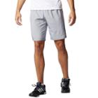 Men's Adidas Climalite Performance Shorts, Size: Large, Dark Grey