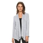 Women's Apt. 9&reg; Flyaway Cardigan, Size: Large, White