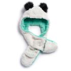 Girls 4-16 So&reg; Faux-fur Hat Hood, White