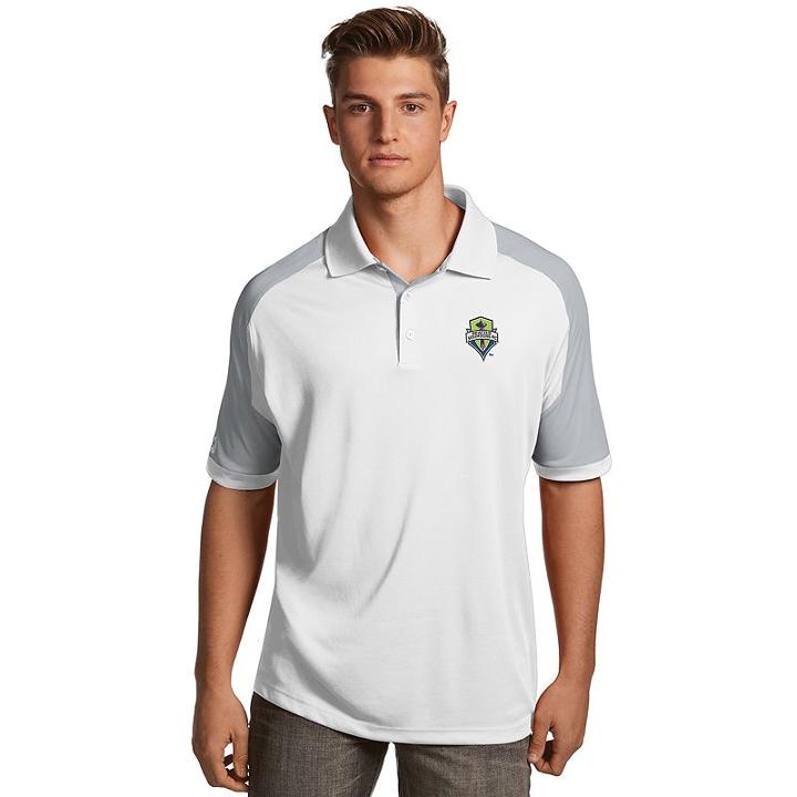 Men's Antigua Seattle Sounders Century Polo, Size: 3xl, White