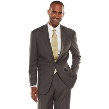 Men's Croft & Barrow&reg; Classic-fit Gray True Comfort Suit Jacket, Size: 38 Short, Grey