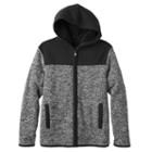Boys 8-20 Urban Pipeline&reg; Colorblock Fleece Jacket, Size: Medium, Black