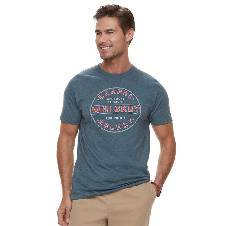 Men's Sonoma Goods For Life&trade; Beverage Graphic Tee, Size: Small, Blue (navy)
