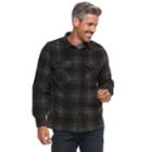 Men's Croft & Barrow&reg; Arctic Fleece Shirt Jacket, Size: Large, Grey