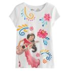 Disney's Elena Of Avalor Girls 4-7 Glittery Graphic Tee By Jumping Beans&reg;, Size: 7, White