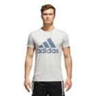 Men's Adidas Classic Tee, Size: Xxl, Light Grey