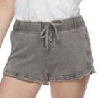 Juniors' So&reg; Lace-up Shorts, Teens, Size: Medium, Oxford