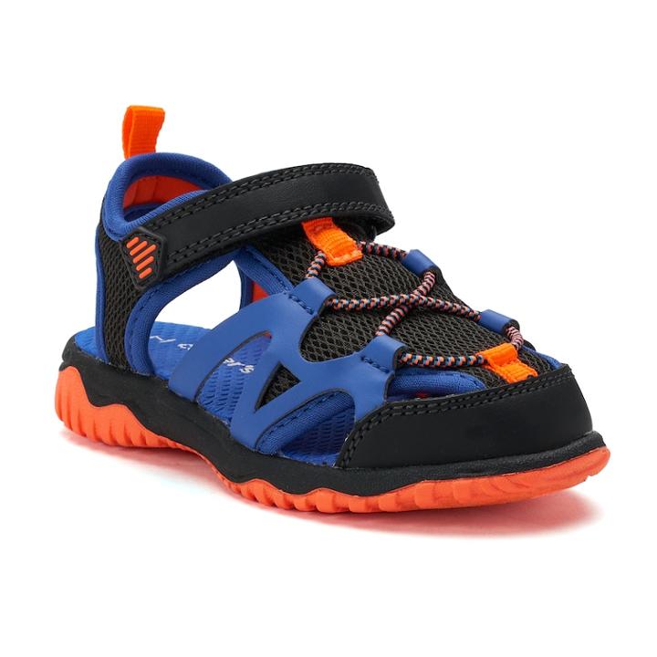Carter's Toddler Boys' Fisherman Sandals, Size: 6 T, Black
