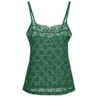 Women's Cosabella Amore Adore Lace Camisole, Size: Medium, Green Oth