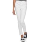Juniors' So&reg; Low Rise Jeggings, Teens, Size: 15, White