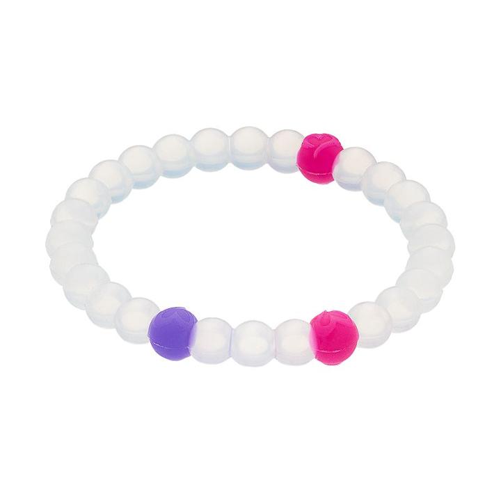 Elements Love Silicone Bracelet, Women's, Pink