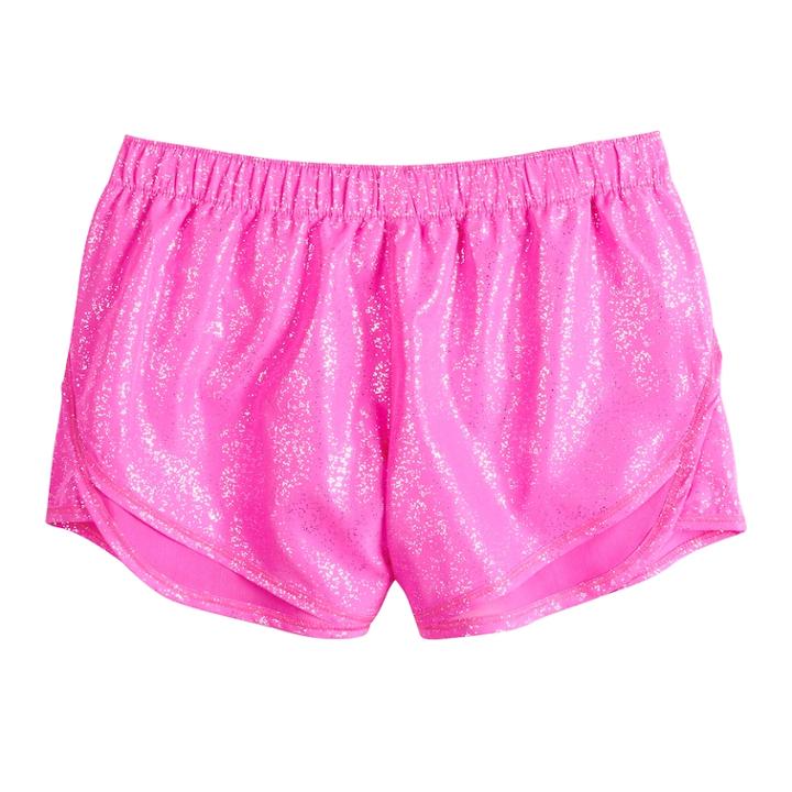 Girls 7-16 So&reg; Woven Running Shorts, Size: 16, Brt Pink