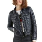 Women's Levi's&reg; Faux-leather Moto Jacket, Size: Medium, Black