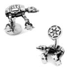 Star Wars 3d Imperial Walker Cuff Links, Men's, Silver