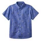 Boys 8-20 Star Wars Darth Vader Button-down Shirt, Boy's, Size: Large, Light Blue