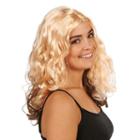 Adult Blonde With Brown Layer Curly Costume Wig, Women's, Size: Standard, Multicolor