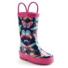 Carter's Juno Toddler Girls' Waterproof Rain Boots, Girl's, Size: 8 T, Blue (navy)