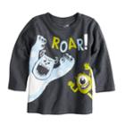 Disney/pixar Monsters Inc. Baby Boy Roar Long Sleeve Slubbed Tee By Jumping Beans&reg;, Size: 12 Months, Med Grey