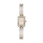 Armitron Women's Two Tone Half-bangle Watch - 75/5331svttkt, Size: Small, Multicolor