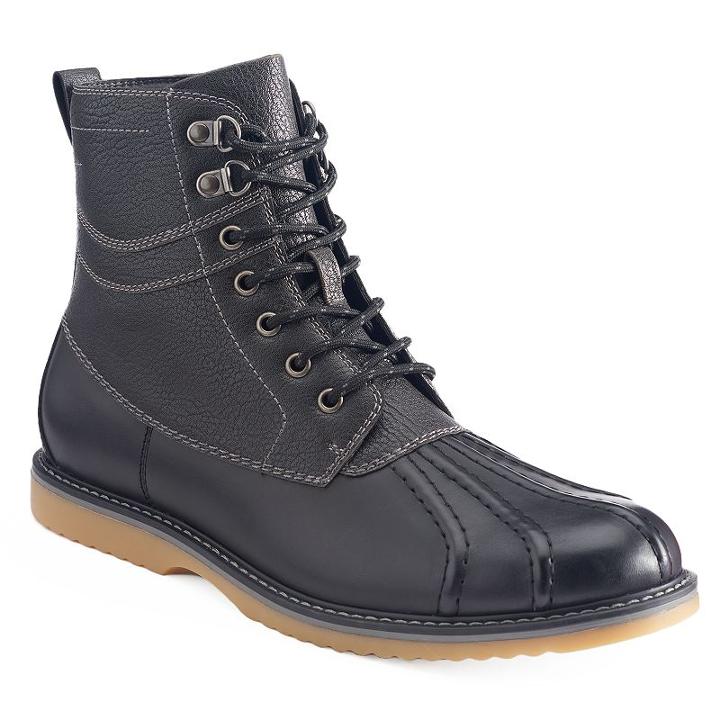 Sonoma Goods For Life&trade; Men's Duck Boots, Size: Medium (10), Black