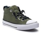 Boys' Converse Chuck Taylor All Star Street Mid Slip-on Sneakers, Boy's, Size: 3, Green Oth