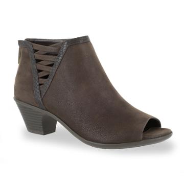Easy Street Paris Women's Ankle Boots, Size: 11 Ww, Brown