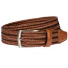 Men's Lee Stretch Braided Belt, Size: Small, Lt Brown