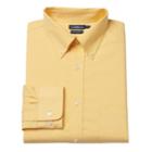Men's Croft & Barrow&reg; Easy-care True Comfort Classic-fit Oxford Stretch Dress Shirt, Size: 15-32/33, Gold