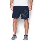 Men's Under Armour Woven Logo Shorts, Size: 3xl, Blue (navy)