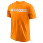 Men's Nike Dri-fit Tennessee Volunteers Wordmark Tee, Size: Xl, Orange