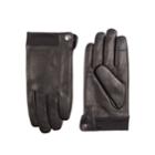 Men's Dockers&reg; Intelitouch Stretch Leather Touchscreen Gloves, Size: Large, Black