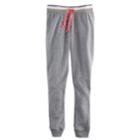 Girls Plus Size So&reg; Metallic Jogger Pants, Size: 14 1/2, Med Grey