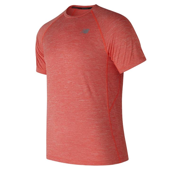 Men's New Balance Tenacity Tee, Size: Medium, Drk Yellow