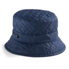 Betmar Quilted Bucket Hat, Women's, Blue (navy)