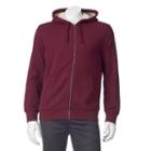 Big & Tall Sonoma Goods For Life&trade; Sherpa Fleece Hoodie, Men's, Size: 3xl Tall, Red