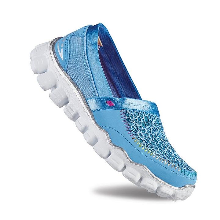 Skechers Skech Flex Ii Sugar Shake Girls' Slip-on Shoes, Girl's, Size: 11, Med Blue