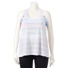 Plus Size Fila Sport&reg; 2-fer Mesh Tank, Women's, Size: 1xl, Natural