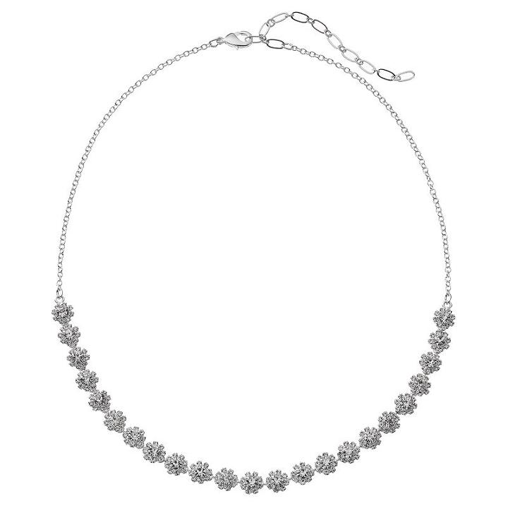 Franco Gia Flower Necklace, Women's, Natural