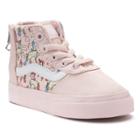 Vans My Maddie Zip Toddler Girls' High Top Sneakers, Size: 7 T, White