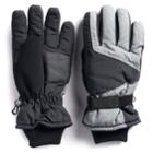 Boys 4-20 Tek Gear Ski Gloves, Size: 8-20, Med Grey