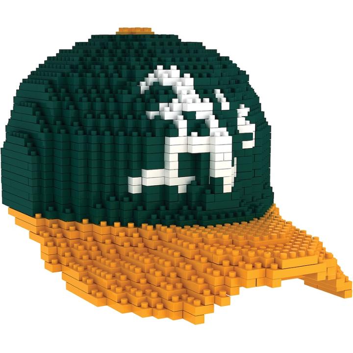 Forever Collectibles Oakland Athletics Brxlz 3d Baseball Cap Puzzle Set, Boy's, Multicolor