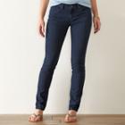Women's Sonoma Goods For Life&trade; Faded Skinny Jeans, Size: 4 T/l, Dark Blue