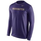 Men's Nike Washington Huskies Wordmark Tee, Size: Small, Purple