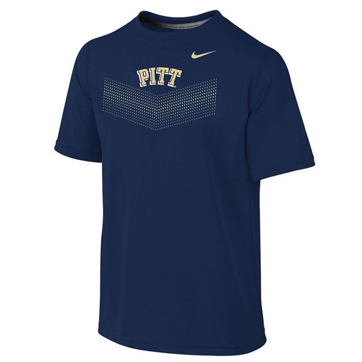 Boys 8-20 Nike Pitt Panthers Legend Tee, Boy's, Size: Xl, Blue (navy)