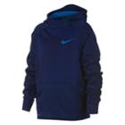 Boys 8-20 Nike Therma Fleece Printed Hoodie, Size: Large, Blue