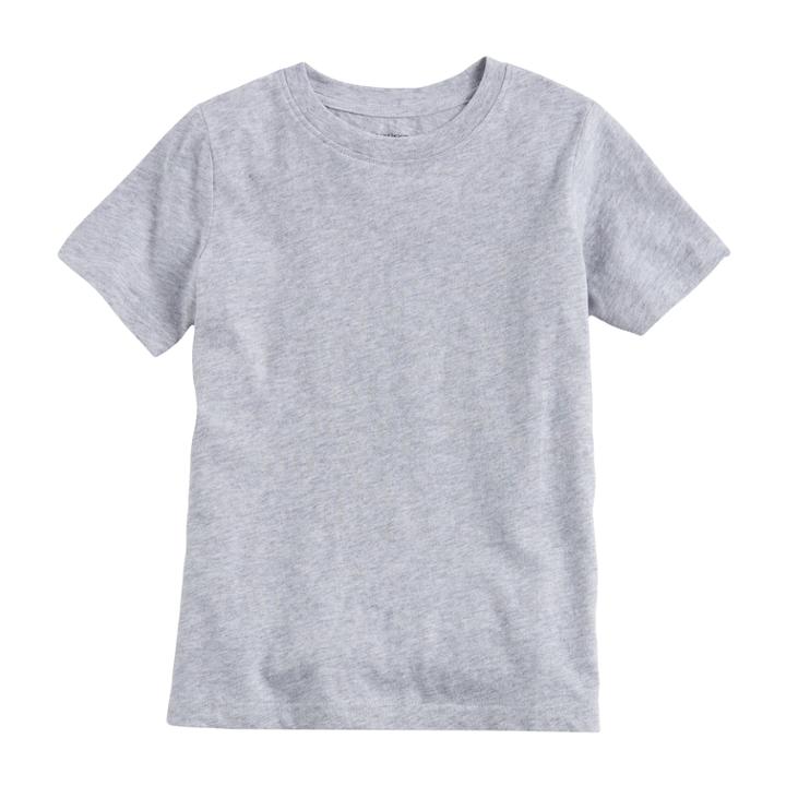 Boys 4-10 Jumping Beans&reg; Solid Tee, Size: 5, Light Grey