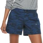 Women's Sonoma Goods For Life&trade; Cargo Shorts, Size: 10, Blue